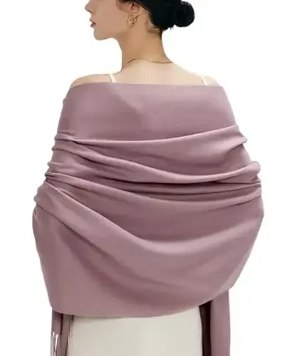 maamgic PasModazoneina Shawl for Women – Soft Lightweight Wrap for Wedding, Travel, Evening, Party – Elegant Scarf for All Seasons - MAAMGIC (1)