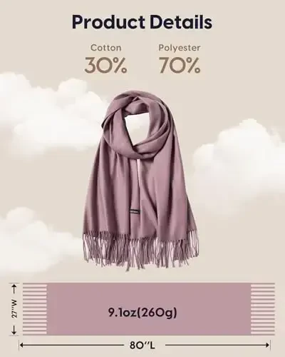 maamgic PasModazoneina Shawl for Women – Soft Lightweight Wrap for Wedding, Travel, Evening, Party – Elegant Scarf for All Seasons - 6