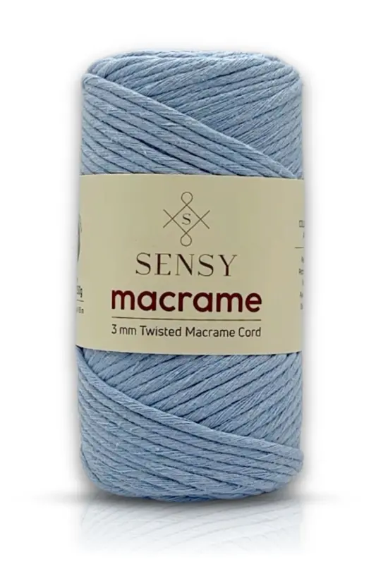 Macrame Rope Baby Blue-Baby Blue - SENSY