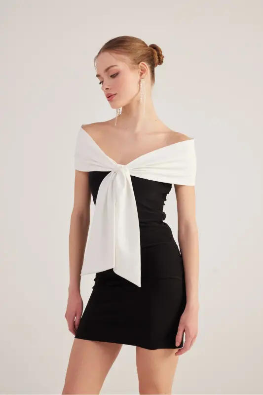 Madonna Yaka MiniOctaviaDress Black - 9