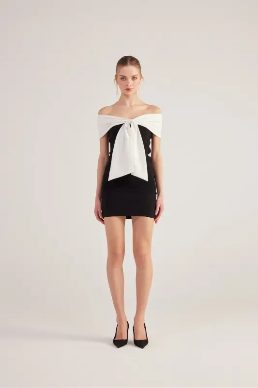 Madonna Yaka MiniOctaviaDress Black - 2