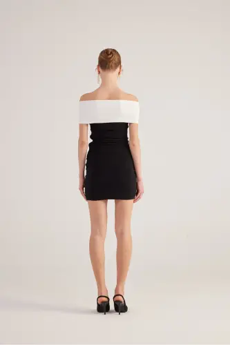 Madonna Yaka MiniOctaviaDress Black - 4