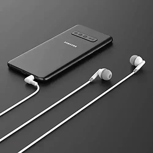 Maeline 3,5 mm разъемли Maeline Bulk Earbuds наушниклари - 10 дона - Оқ - 6