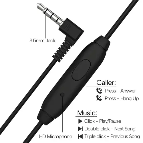 Maeline Bulk 40 Pack Kids Headphones for School with Microphones, Flexible Adjustable Headband, Comfy Faux Leather Cushions, On-Ear Stereo Headset 3.5mm Wired - Black - 5