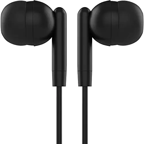 Maeline Bulk Earbuds with 3.5 mm Headphone Plug - 1000 Pack Wholesale Bundle - Black - 4