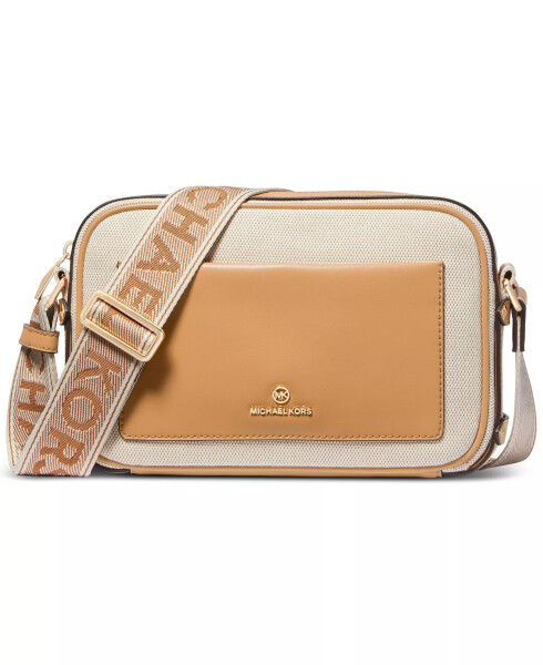 Maeve Large East West Pocket Crossbody Pale Peanut - 1