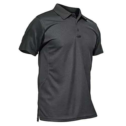 MAGCOMSEN Erkaklar Polo Ko'ylagi Tez Quriydigan Ishlash Qisqa Qisma Taktik Ko'ylaklar Pique Jersi Golf Ko'ylagi - MAGCOMSEN
