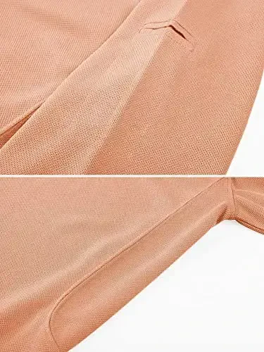 MAGCOMSEN Мужская рубашка-поло Быстросохнущая производительность Короткий рукав Тактические рубашки Трикотажное джерси Рубашка для гольфа пике - 3