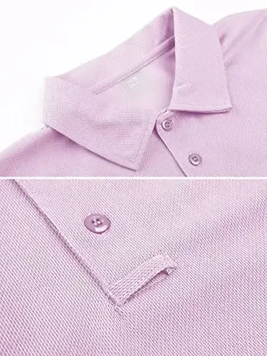 MAGCOMSEN Мужская рубашка-поло Быстросохнущая Спортивная футболка с коротким рукавом Тактические рубашки Трикотажная футболка-пике для гольфа - 2