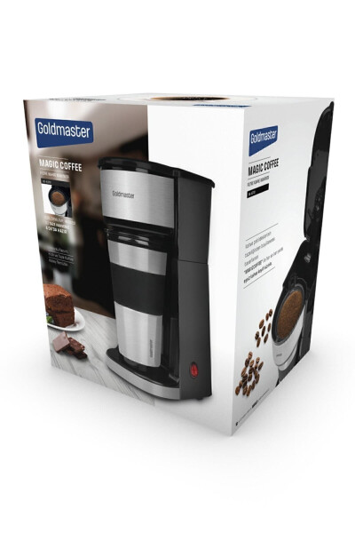 Magic Coffee Personal Filter Coffee Machine with Thermos Cup In-6310 - 32