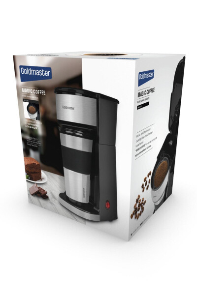 Magic Coffee Personal Filter Coffee Machine with Thermos Cup In-6310 - 40