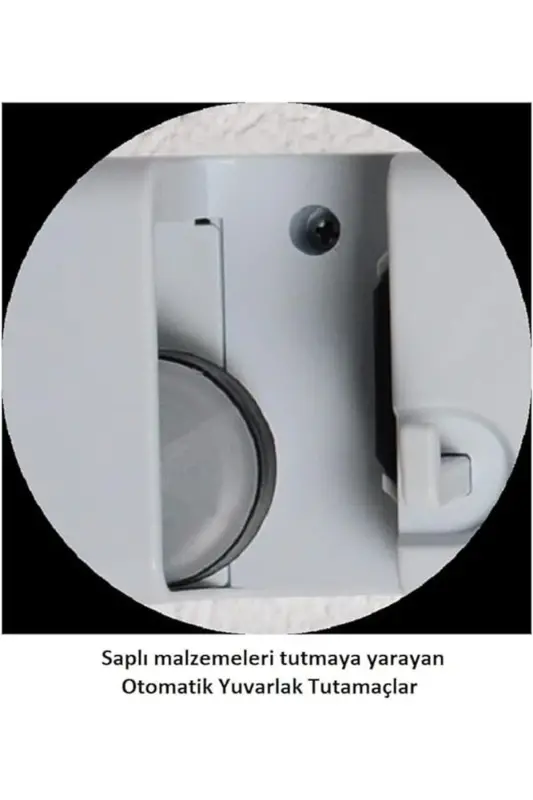 Magic Handle Mop Holder Hanger, Multi-Purpose Wall Mounted - 3