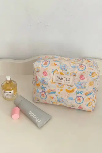 Magic Makyaj Çantası-Mavi23 - 4