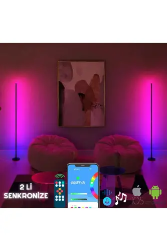 Yeni Nesil Magic Pro Stick Sese Duyarlı Aydınlatma Sistemi Pro Model 2 Li Senkronize - 1