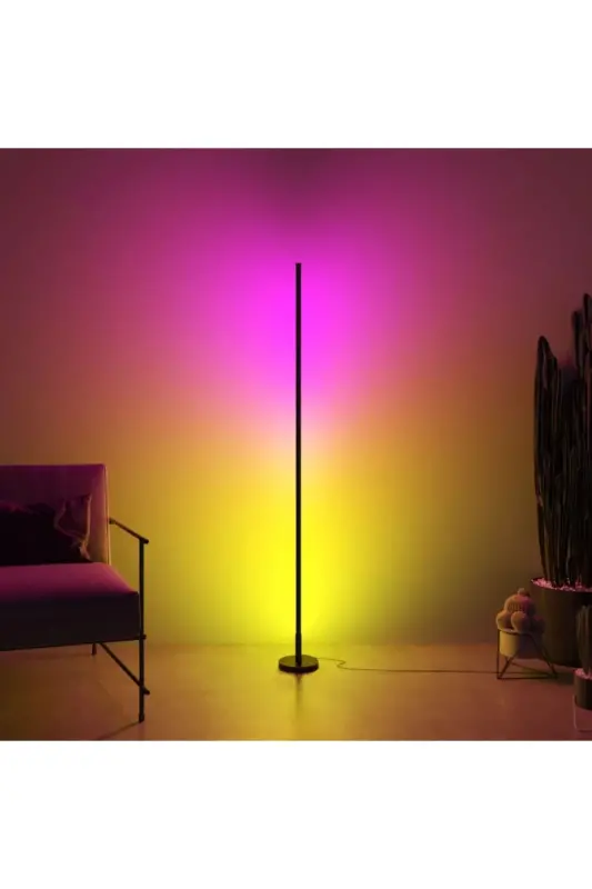 Yeni Nesil Magic Pro Stick Sese Duyarlı Aydınlatma Sistemi Pro Model 2 Li Senkronize - Siyah - 5