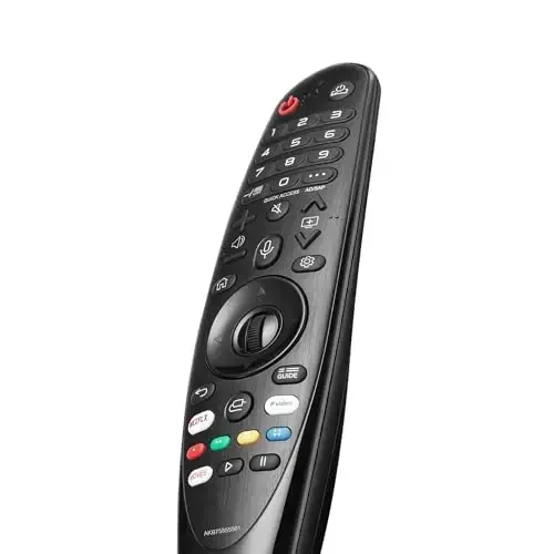 Magic Remote для LG UHD OLED QNED NanoCell Webos Smart TV Voice Magic Remote Control Replacement AKB75855501 AN-MR20GA MR19BA MR21 MR22 MR23 MR24 GA GN MR18BA, with Voice and Pointer Function 