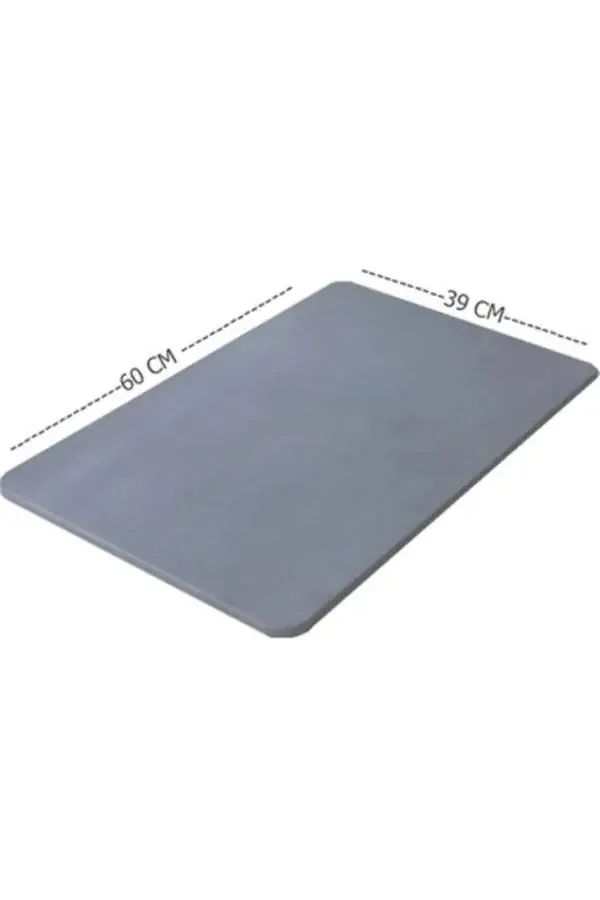 Magic Water Absorbent Bath Mat Non-Slip Prayer Mat Square 3.5 Mm 40x60 - 3