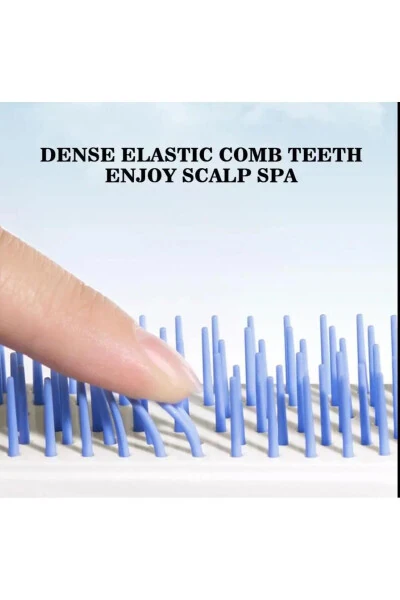 Магическая втягивающаяся расческа самоочищающаяся щетка для волос - 4