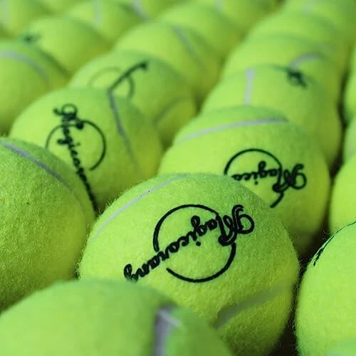 Magicorange Tennis Balls, 120 Pack Bulk Tennis Balls Pressureless Tennis Ball, Pet Dog Playing Balls, Good for Beginner Training Ball - Magicorange (1)