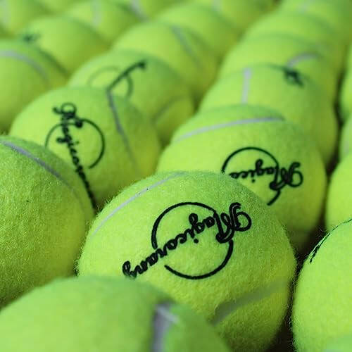 Magicorange Tennis Balls, 120 Pack Bulk Tennis Balls Pressureless Tennis Ball, Pet Dog Playing Balls, Good for Beginner Training Ball - 2