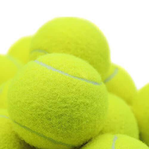 Magicorange Tennis Balls, 21 Pack Advanced Training Tennis Balls Practice Balls, Come with Mesh Bag for Easy Transport, Good for Beginner Training Ball - 3