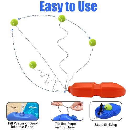 Magicorange Tennis Trainer Rebound Ball - 4