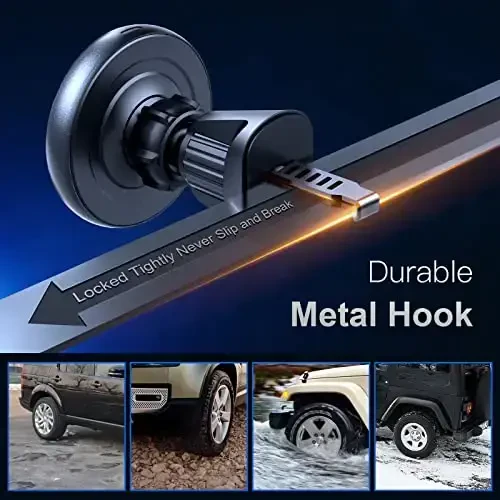 MAGJIEYX avtomatik moslashuvchan magnit simsiz zaryadlovchi iPhone 12/13/14/15/16Pro Max/Plus/Mini/Magsafe g'ilofi uchun Magsafe avtomobil ushlagichi, tez 36W QC 3.0 adapterli shamollatish paneli va asboblar paneli telefon ushlagichi - 5