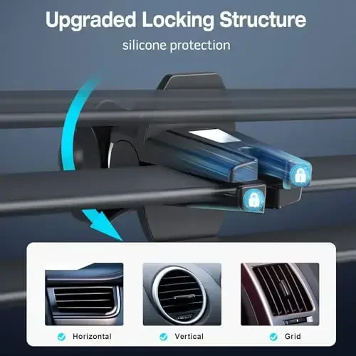 MAGJIEYX for MagSafe Car Mount Charger, Magnetic Wireless Fast Charging for iPhone 15, 14, 13, 12 Pro Max, Plus, Mini, 3-in-1 Vent/Dash/Windshield Auto-Alignment Phone Holder（No 36W QC3.0 Adapter） - 6