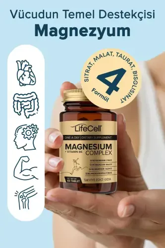 Magnesium 200 Mg (MAGNESIUM COMPLEX BISGLYCINATE - MALATE - CITRATE) Dietary Supplement - 3