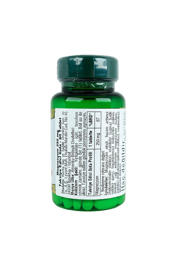 Magnesium 250 Mg 60 Tablets - 4