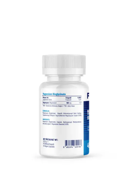 Magnesium Bisglycinate - 45 Capsules - 2