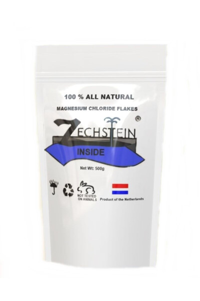 Magnesium Chloride Flakes 500 gr Natural Magnesium Chloride - ZECHSTEIN