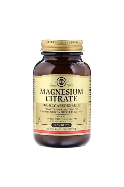 Magnesium Citrate 200 Mg 60 Tablets - 2