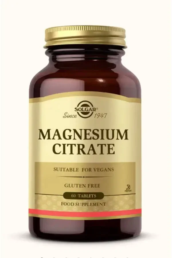 Magnesium Citrate 200 Mg 60 Tablets - 1