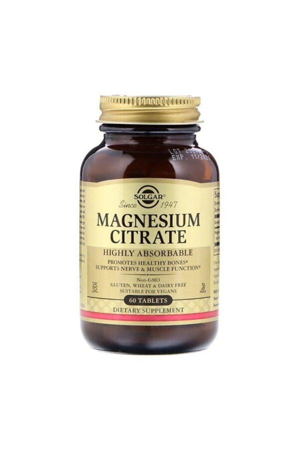 Magnesium Citrate 200 Mg 60 Tablets - 3