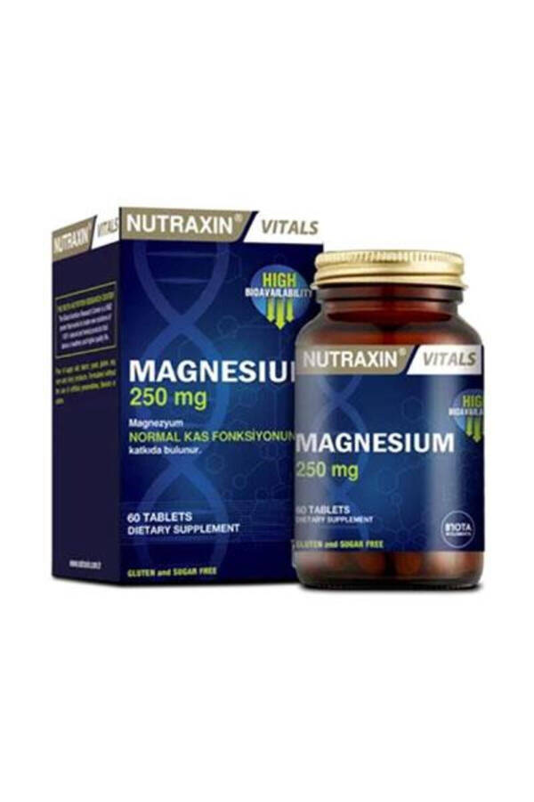 Magnesium Citrate 250 Mg Dietary Supplement 60 Tablets - 3