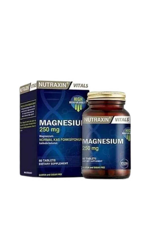 Magnesium Citrate 250 Mg Dietary Supplement 60 Tablets - 8