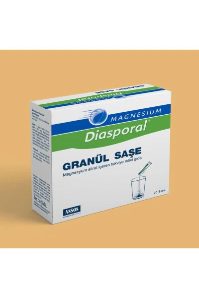 Magnesium Diasporal Granules 20 Sachets - 10