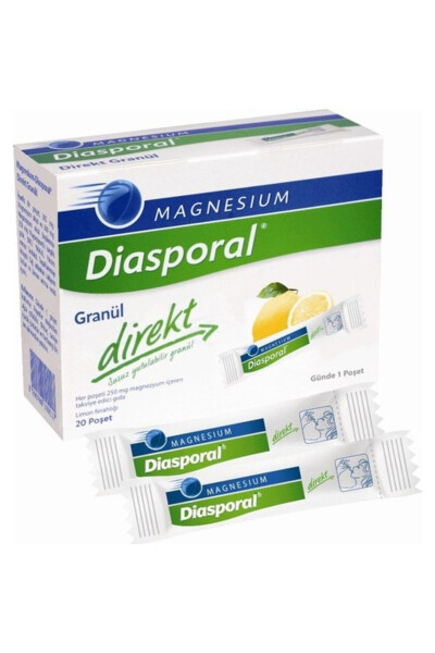 Magnesium Diasporal Granules 20 Sachets - 10