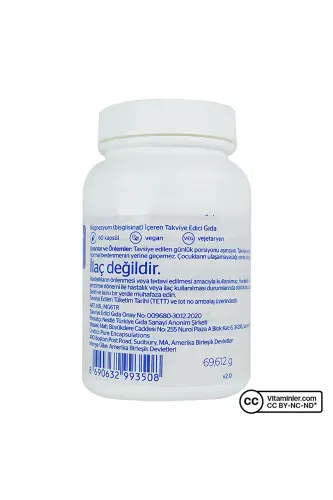 Magnesium (GLYCINATE) 60 Capsules - 3