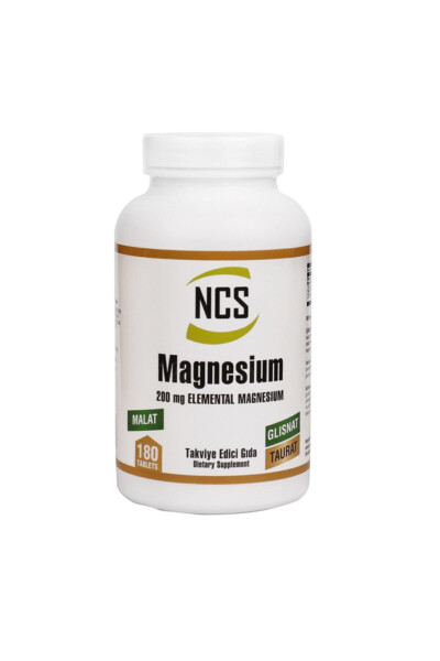 Magnesium Malate Glycinate Taurate 180 Tablets 3 Boxes Magnesium 540 Tablets - 2