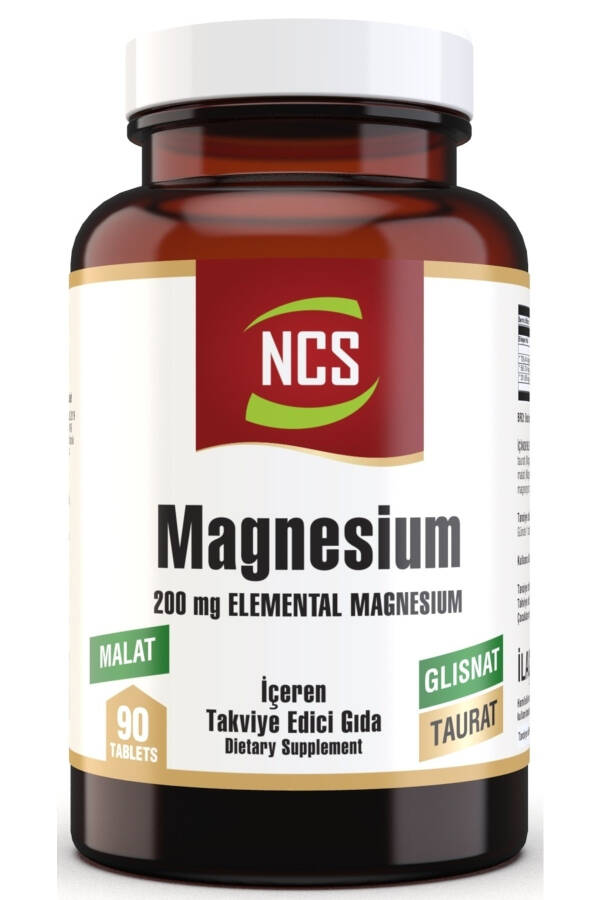 Magnesium Malate Glycinate Taurate 90 Tablets - 1