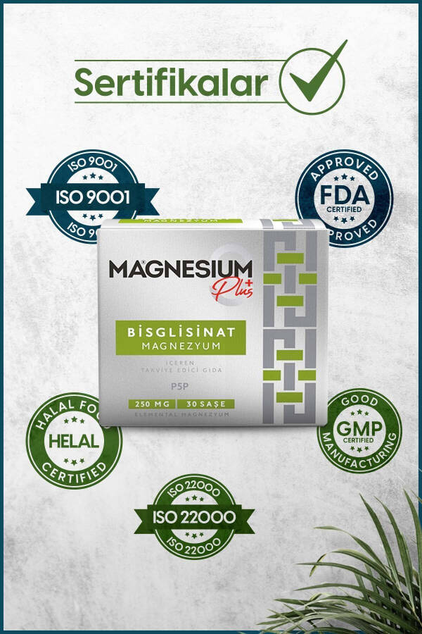 Magnesium Plus g Magnesium Bisglycinate p5p - 5