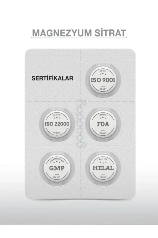 MAGNESIUM PLUS S (MAGNEZYUM SİTRAT) & P5P - 8