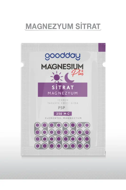 MAGNESIUM PLUS S (МАГНИЙ ЦИТРАТ) & P5P - GOODDAY