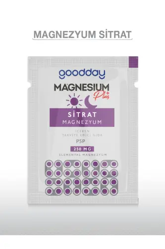 MAGNESIUM PLUS S (MAGNİY SİTRAT) & P5P - 1