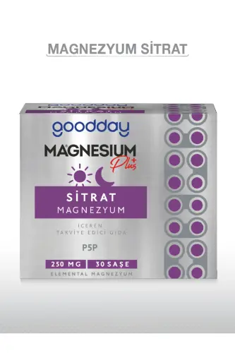 MAGNESIUM PLUS S (MAGNİY SİTRAT) & P5P - GOODDAY (1)