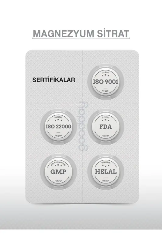 MAGNESIUM PLUS S (MAGNİY SİTRAT) & P5P - 8