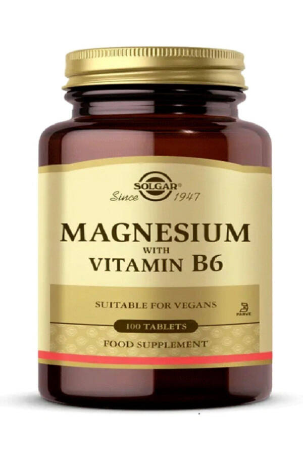 Magnezyum B6 Vitamini İle 100 Tablet (MAGNESYUM MAGNEZYUM) - 7