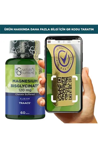 Magnesium Bisglycinate 120 Mg 60 Tablet - 4